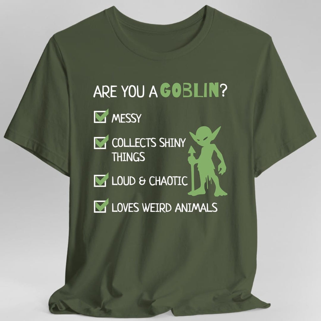 Goblin Quiz Shirt - Funny DnD Goblin Friend T-shirt