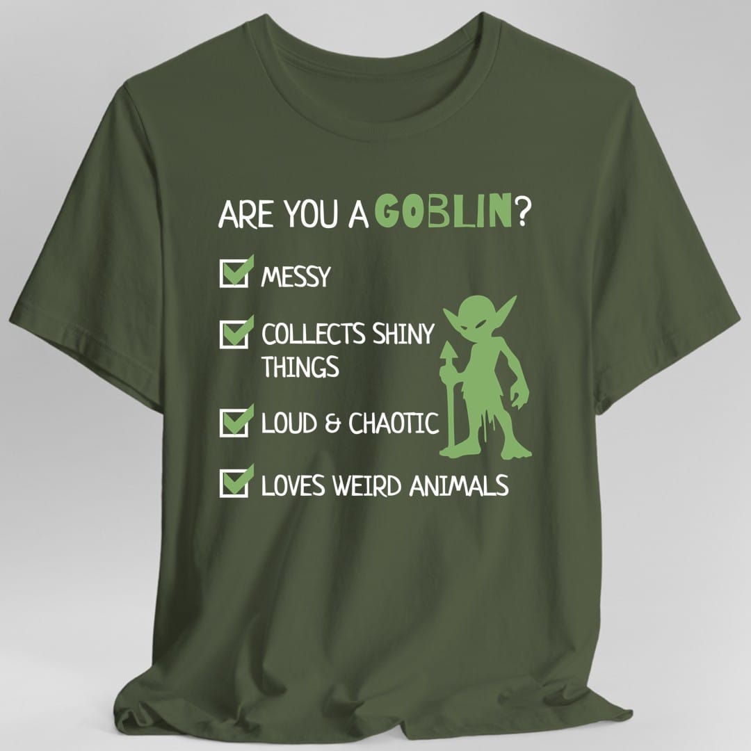 Goblin Quiz Shirt - Funny DnD Goblin Friend T-shirt