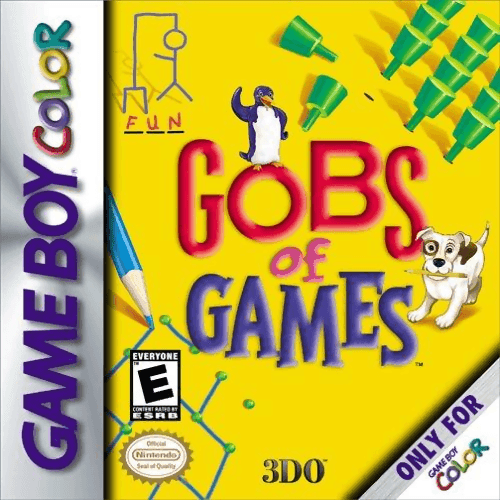 Gobs of Games (Gameboy Color) - Game Manual Only