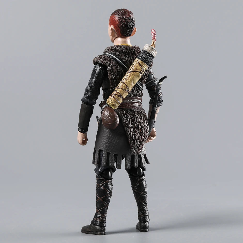 God of War Kratos Atreus Action Figure Collectable Joints Moveable Model Toy