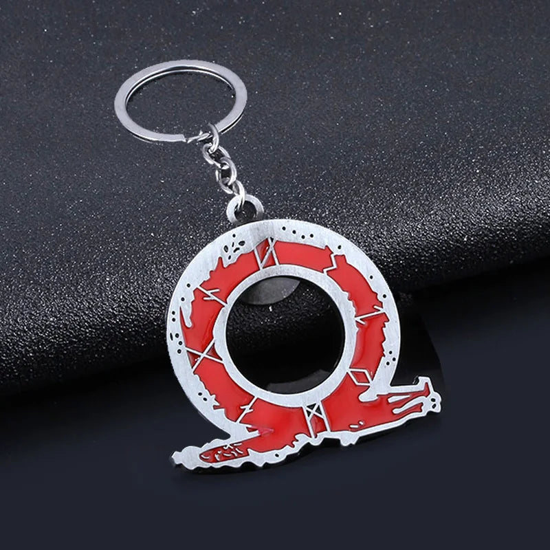 God of War Kratos Sword Keychain Pendant Keyring Jewelry Men And Women Car key chain Accessories