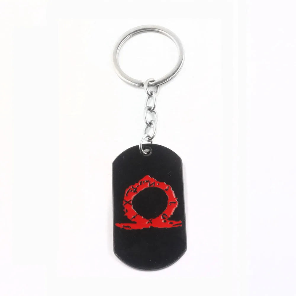 God of War Kratos Sword Keychain Pendant Keyring Jewelry Men And Women Car key chain Accessories