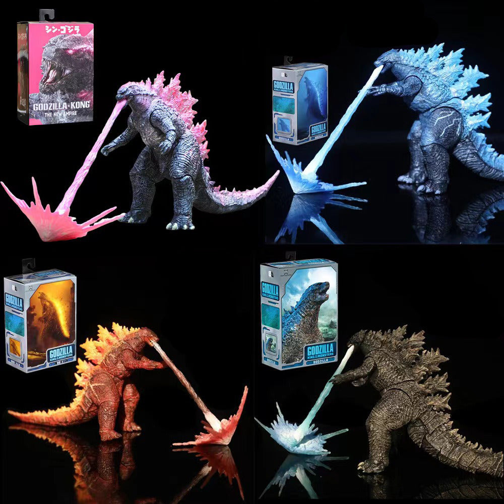 Godzilla vs. Kong Toy Action Figure, Movable Joints Godzilla Action Figure