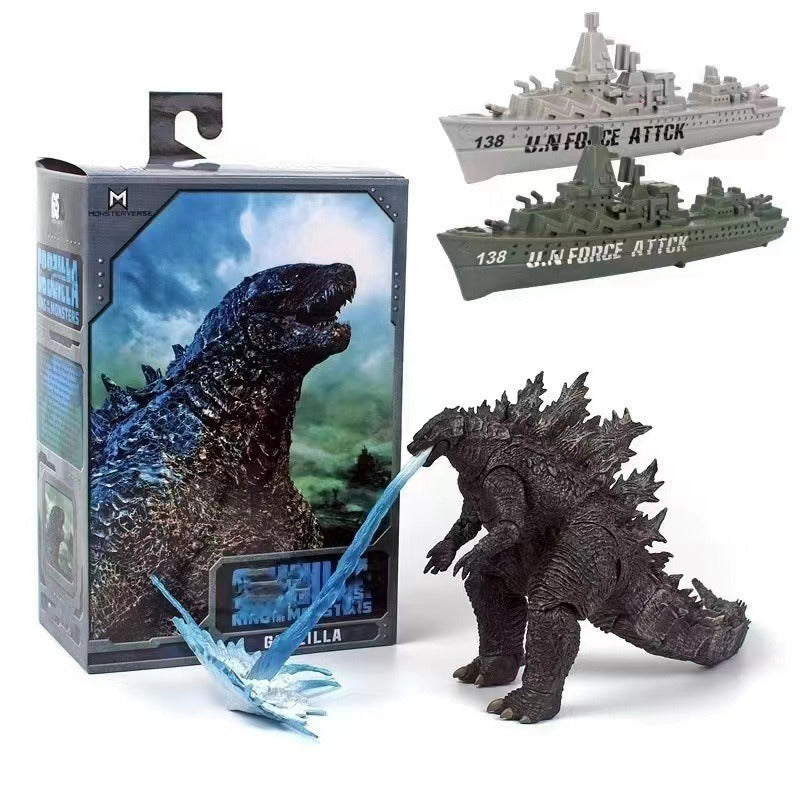 Godzilla vs. Kong Toy Action Figure, Movable Joints Godzilla Action Figure