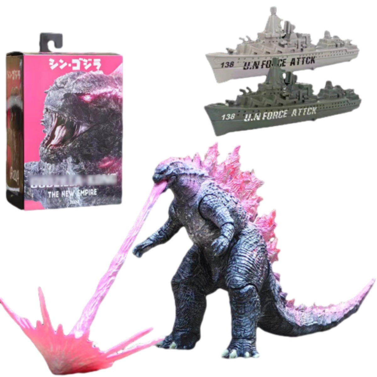 Godzilla vs. Kong Toy Action Figure, Movable Joints Godzilla Action Figure