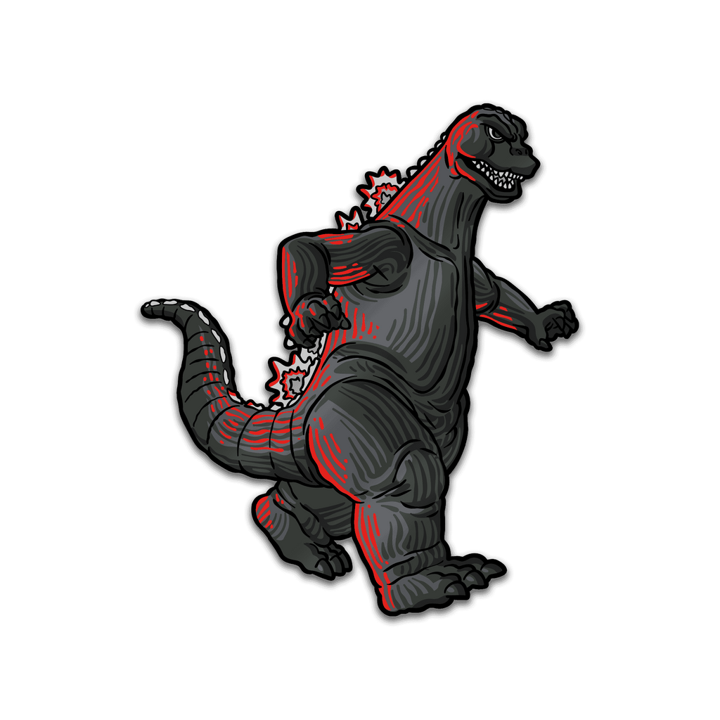 Godzilla XL AR Pin (Showa Era) - 