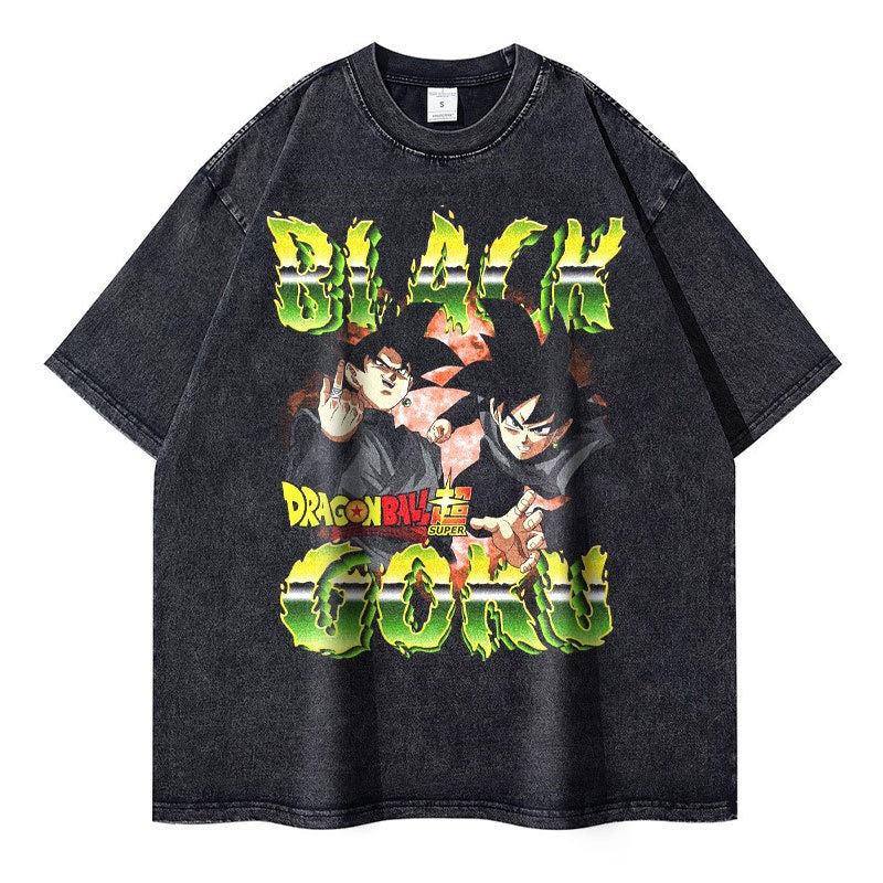 Goku T-shirts Oversized Anime Dragon Ball T Shirt