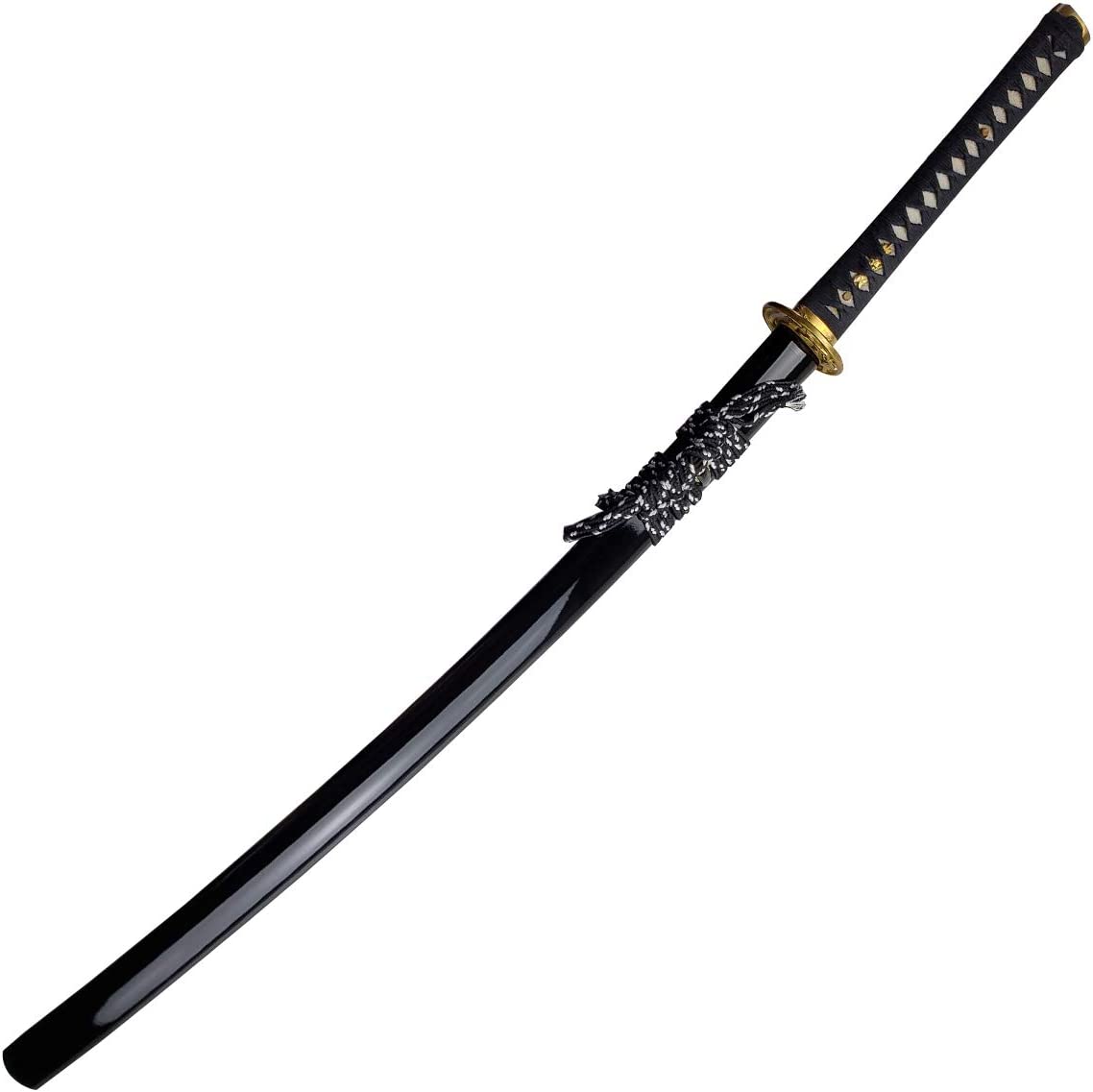 Golden dragonfly hand forged Katana