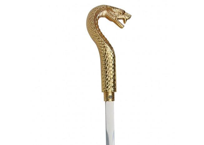 Golden Pharaoh King Cobra Sword Cane