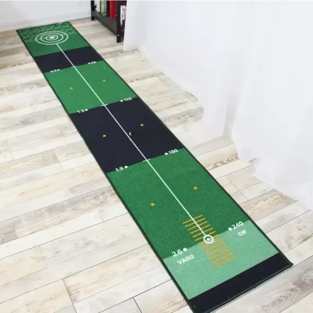 Golf Carpet Putting Mat Indoor Outdoor Training Putting Practice Golf