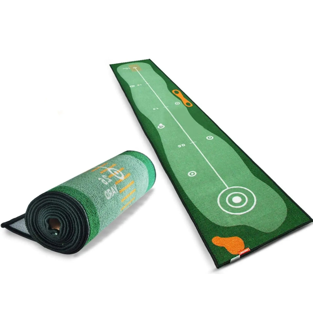 Golf Carpet Putting Mat Indoor Outdoor Training Putting Practice Golf