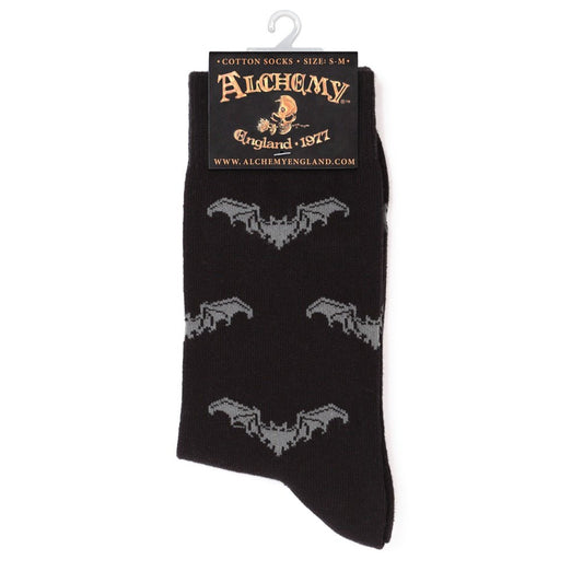 Gothic Bat Socks