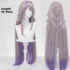 Gothic Herta Cosplay Dress – Fantasy Witch Lolita Costume Set - Wig Only(one size) / XL