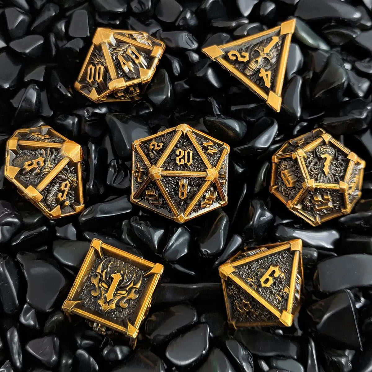 Gothic Mysticism - Starhorn Metal dnd Dice Set Collection