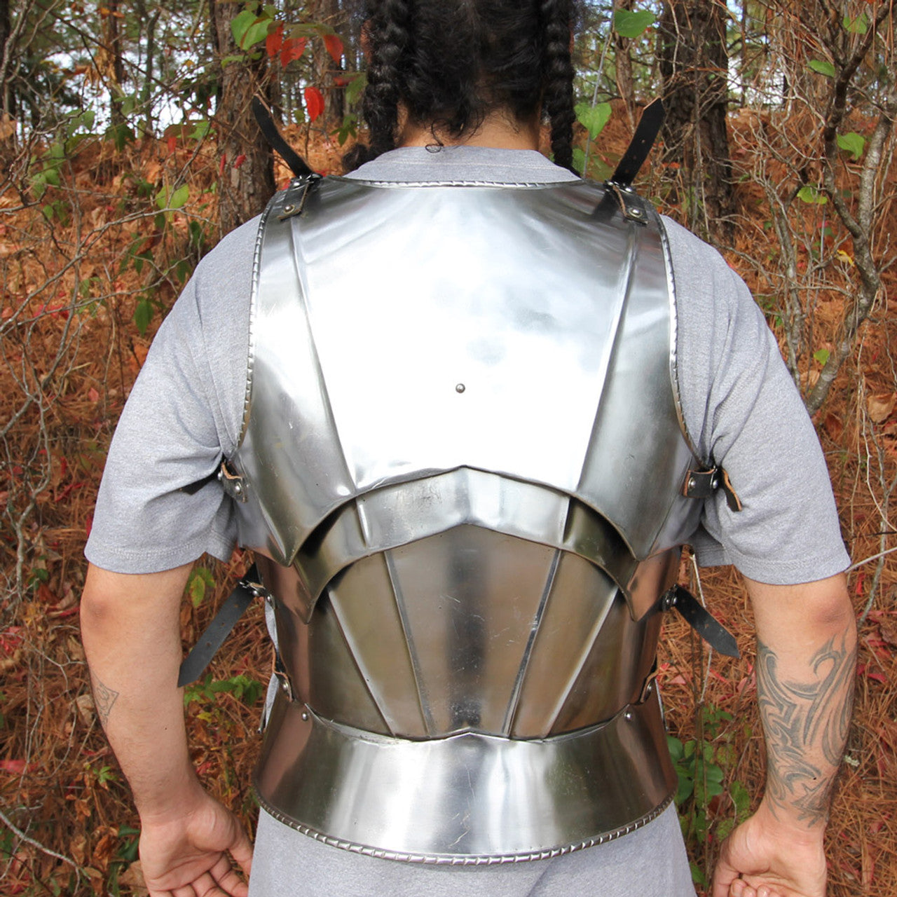 Gothic Valor Medieval Warrior German Gothic Body Armor Set +5