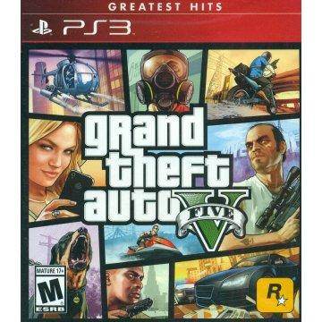 Grand Theft Auto V (Greatest Hits) (Playstation 3) - Game Manual Only