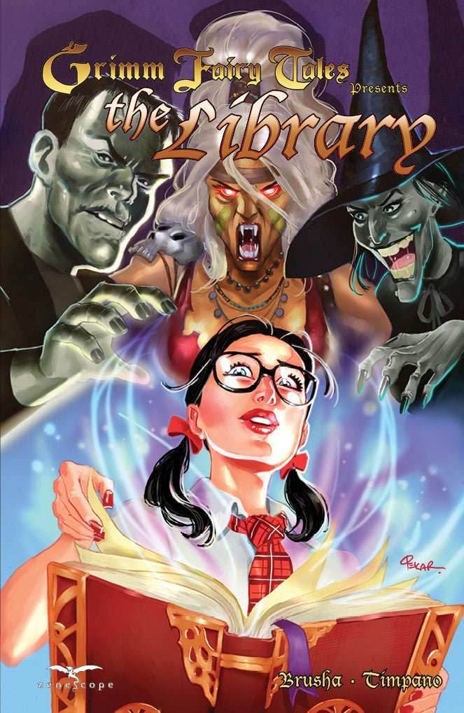 Grimm Fairy Tales: The Library Graphic Novel - 