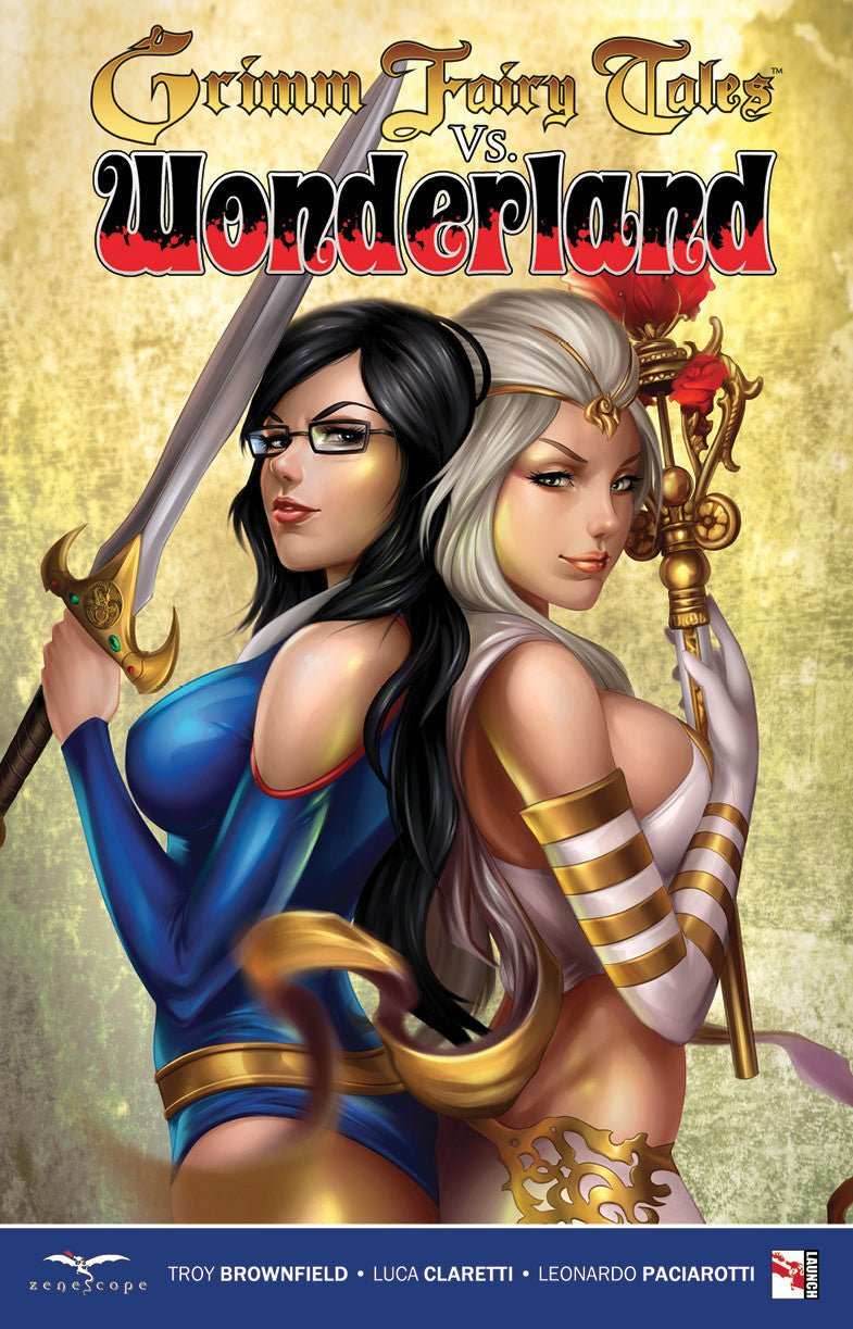 Grimm Fairy Tales vs. Wonderland Graphic Novel - 