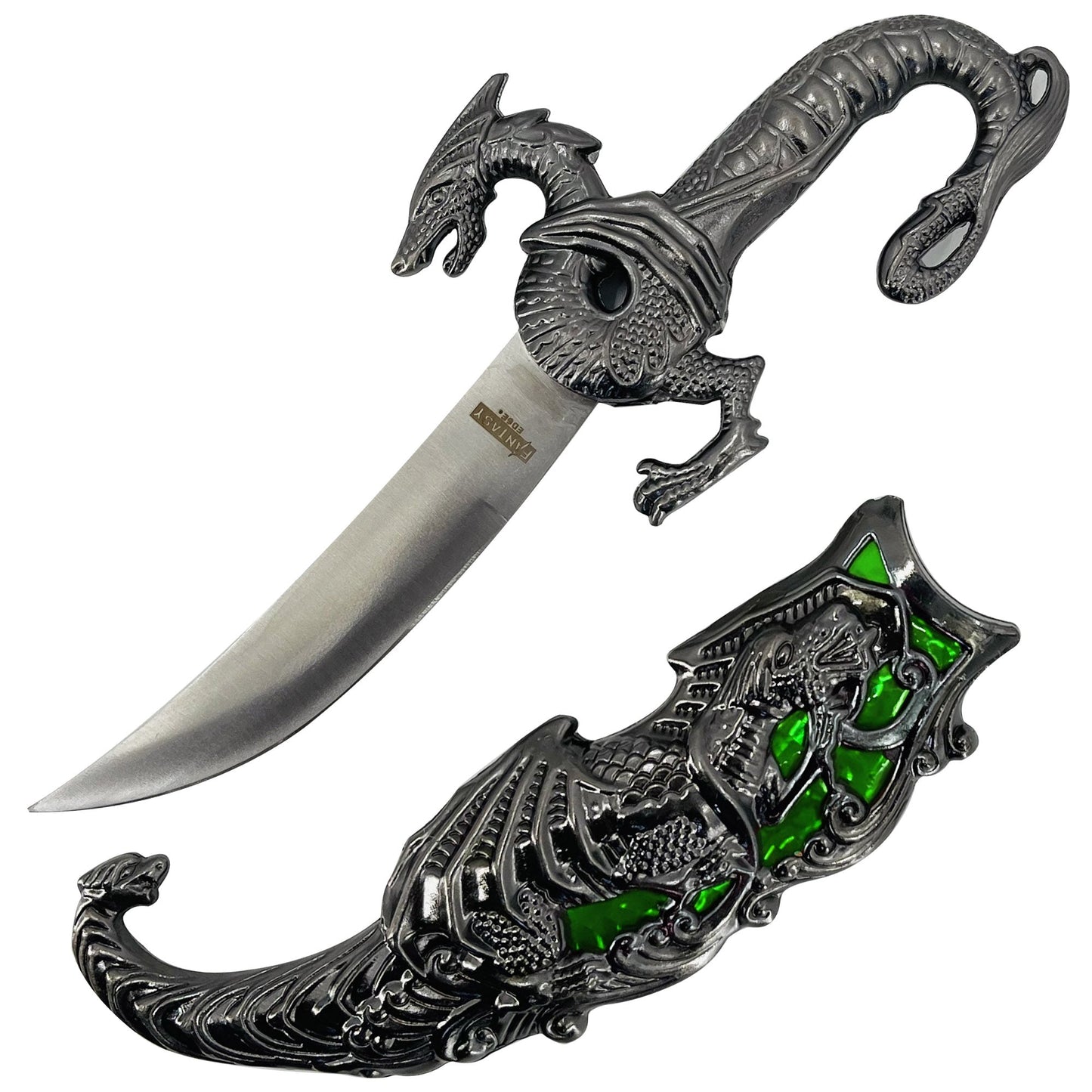 Green Dragon Fantasy Dagger Knife