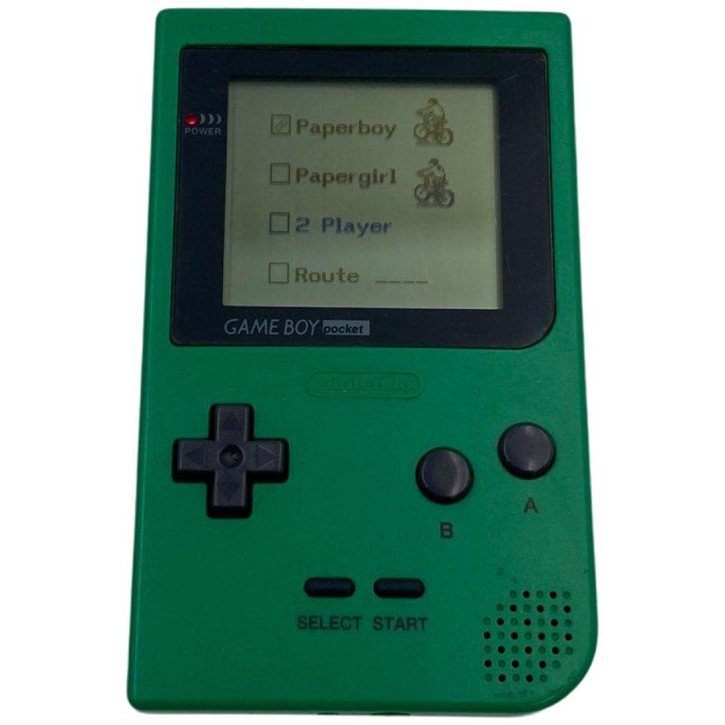 Green Game Boy Pocket System - Role-Players