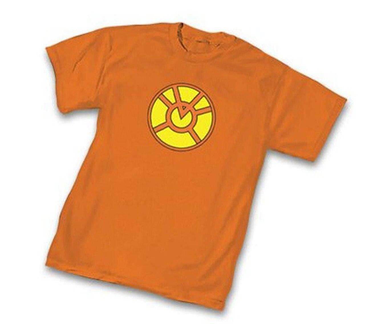 Green Lantern Orange Lantern Corps Symbol T-Shirt - S