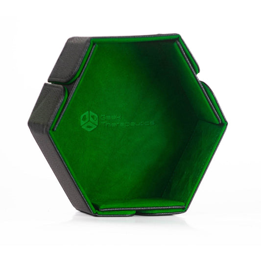 Green Magnetic Travel Dice Tray - 