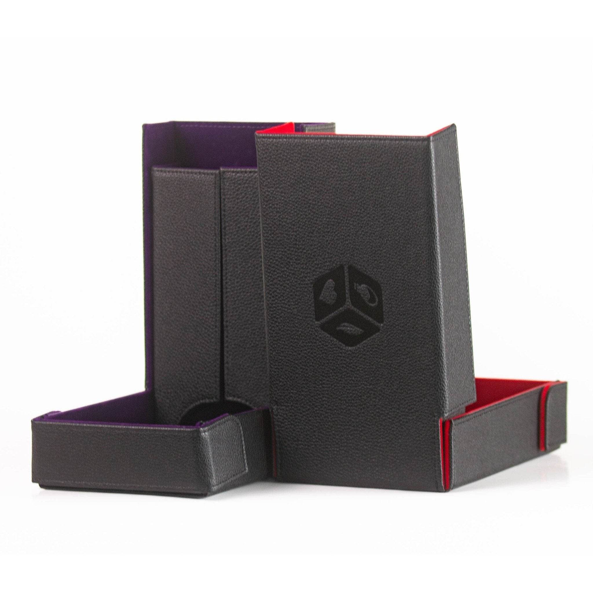 Green Magnetic Travel Foldable Dice Tower - 