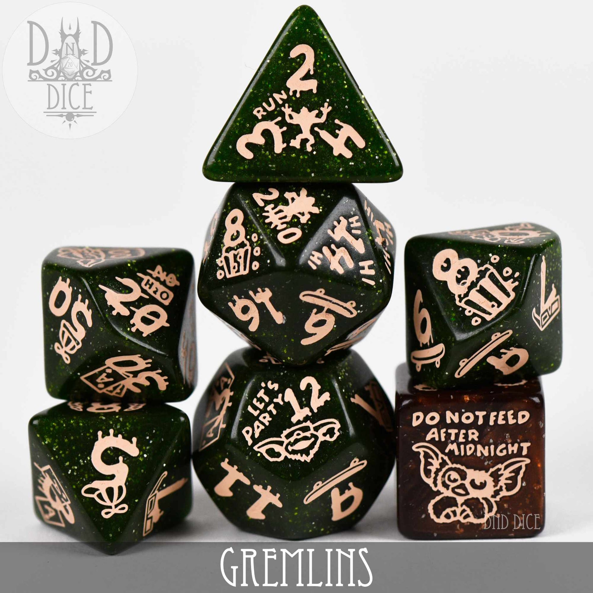 Gremlins Dice Set