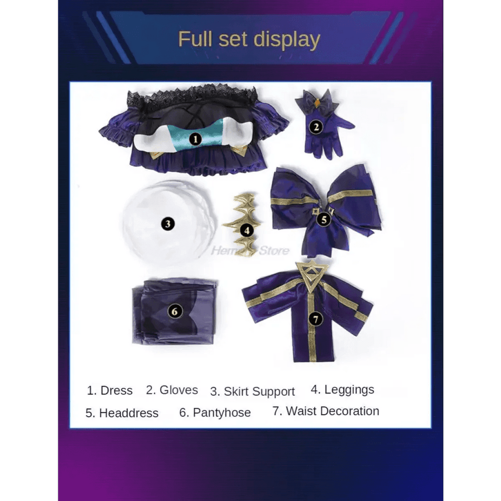 Gwen Cosplay Costume - LOL - Costume / S