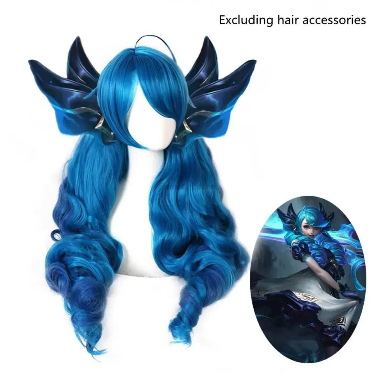 Gwen Cosplay Costume - LOL - Wig / L