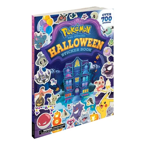Pokémon Halloween: The Official Sticker Book: Over 700 Stickers! - Paperback