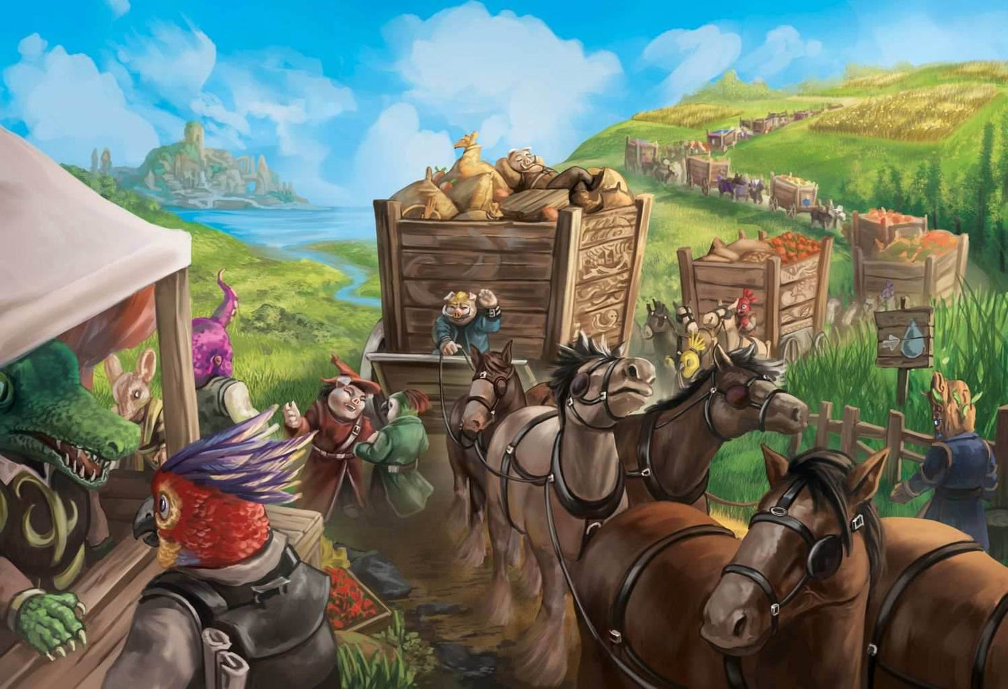 World of Battlezoo: Indigo Isles for Foundry VTT - Pathfinder 2nd Edition / Foundry VTT Module Only