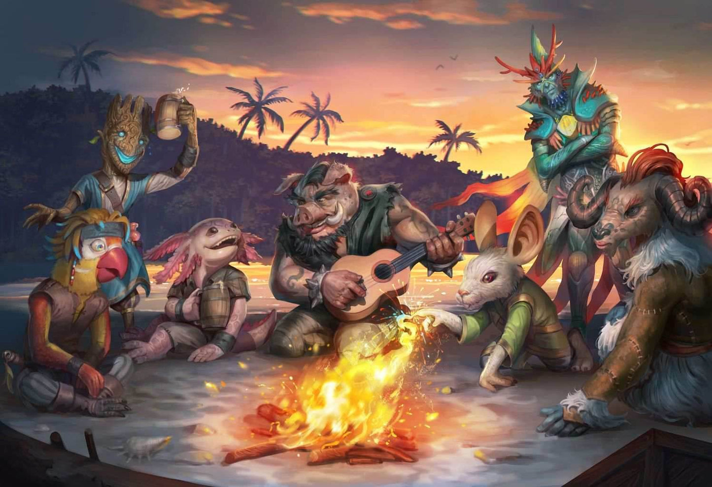 World of Battlezoo: Indigo Isles PDF - Pathfinder 2nd Edition