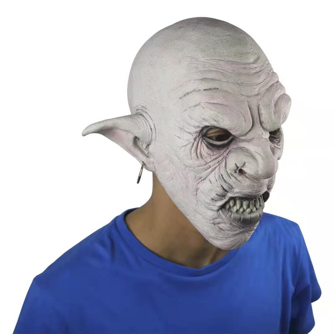 Halloween Adult Horror Mask Evil Ghoulish Zombie Cosplay Costume