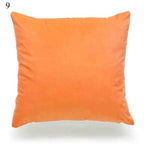 Halloween Cushion Cover Soft Linen Pillow Case Sofa Decoration Pumpkin Printed Pillow Case Orange And Black Pillow Cover For Living Room Car Pillowcase Home Supplies