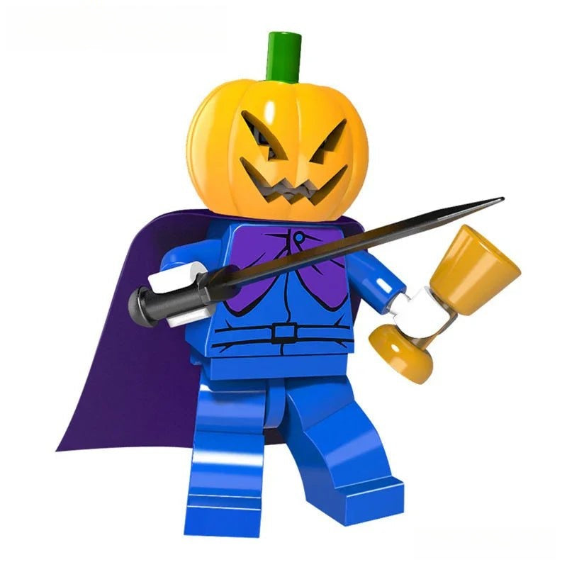 Halloween Headless Horseman Sleepy Hollow Lego Minifigures Custom Toys