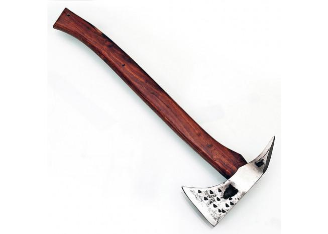 Hand Forged Fire Warden Pickaxe Hatchet