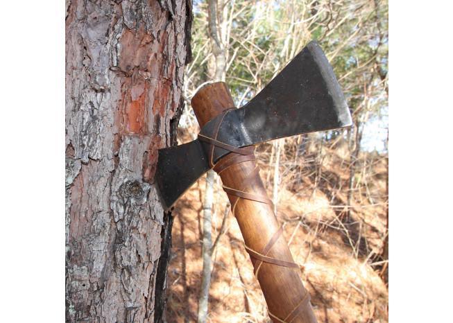 Hand Forged Fury of Atla Viking Axe