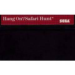 Hang-On And Safari Hunt - Sega Master System (LOOSE) - 