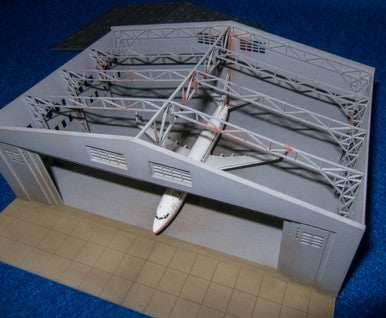 6mm Aircraft Hangar (Matboard) - 285CSS154 - 