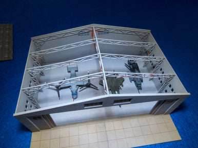 6mm Aircraft Hangar (Matboard) - 285CSS154 - 