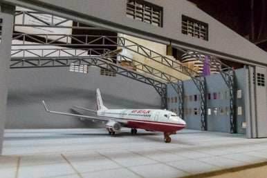 6mm Aircraft Hangar (Matboard) - 285CSS154 - 