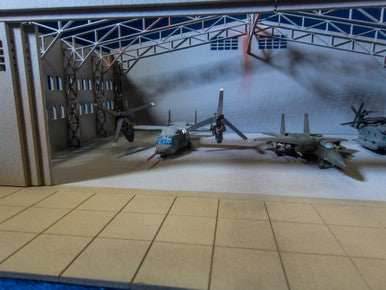 6mm Aircraft Hangar (Matboard) - 285CSS154 - 