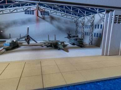 6mm Aircraft Hangar (Matboard) - 285CSS154 - 