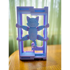 Hanging Cat: Adjustable Book Nook