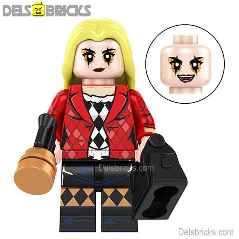 Harley Quinn from Joker 2 Lego Minifigures Custom Toys (lady gaga) 2 - 