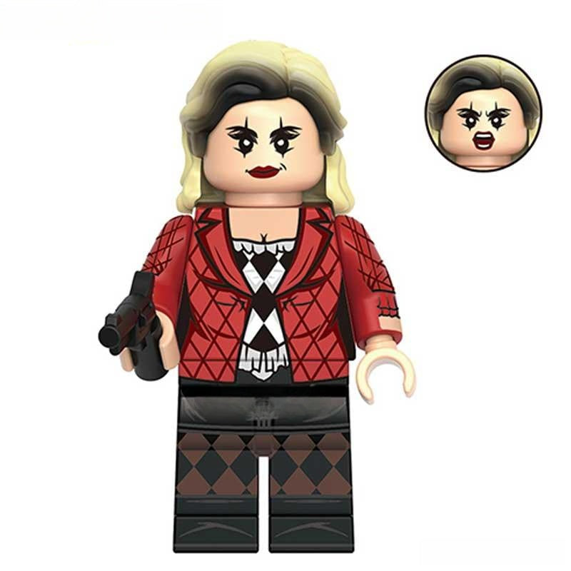 Harley Quinn from Joker 2  lady gaga Lego Minifigures Custom Toys 1