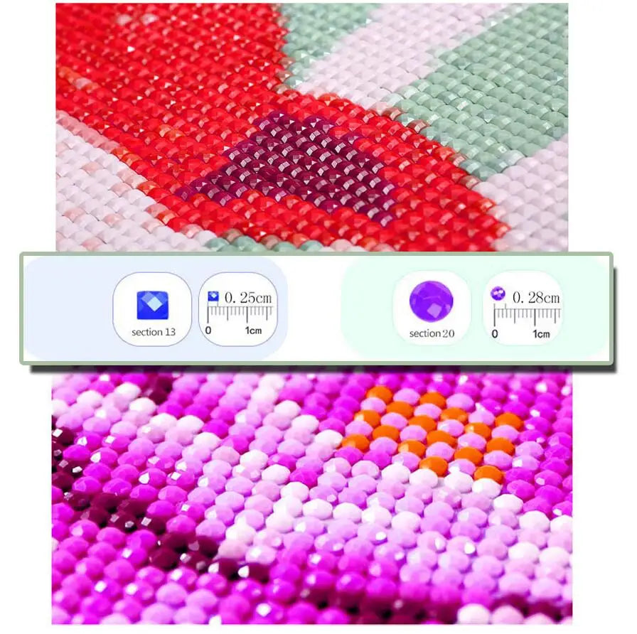 Harry Castle Cross Stitch Diamond Painting, DIY Diamond Embroidery, Full Round Mosaic Decoration, 5D Square, New Arrival