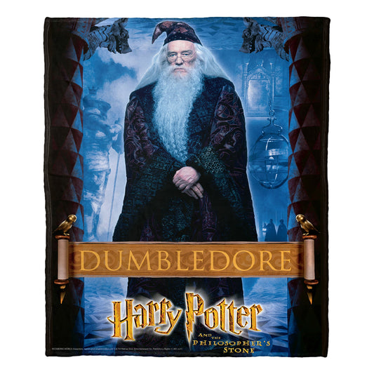 Harry Potter; Dumbledore Aggretsuko Comics Silk Touch Throw Blanket; 50" x 60"