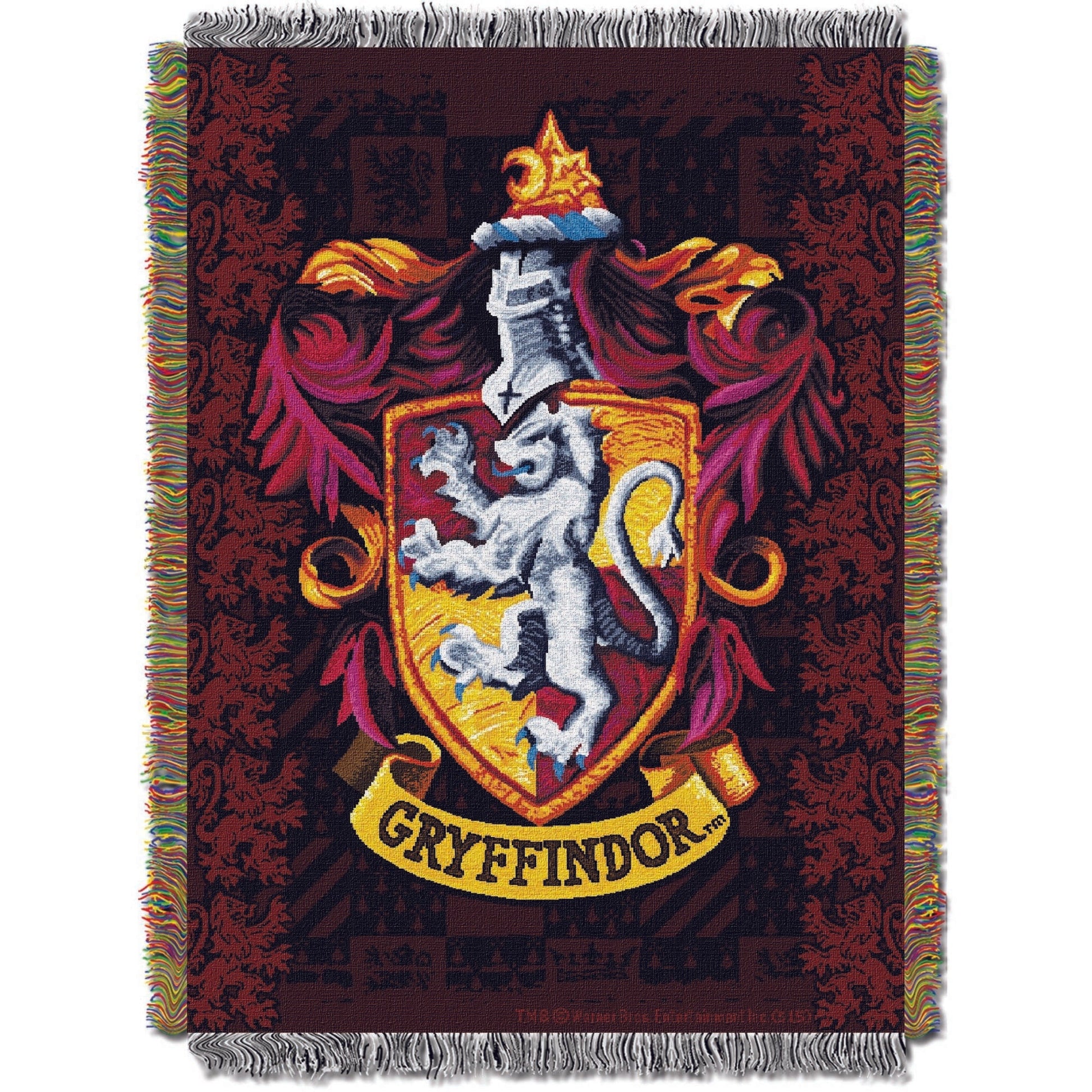 Harry Potter Gryffindor Licensed 48"x 60" Woven Tapestry Throw by The Northwest Company